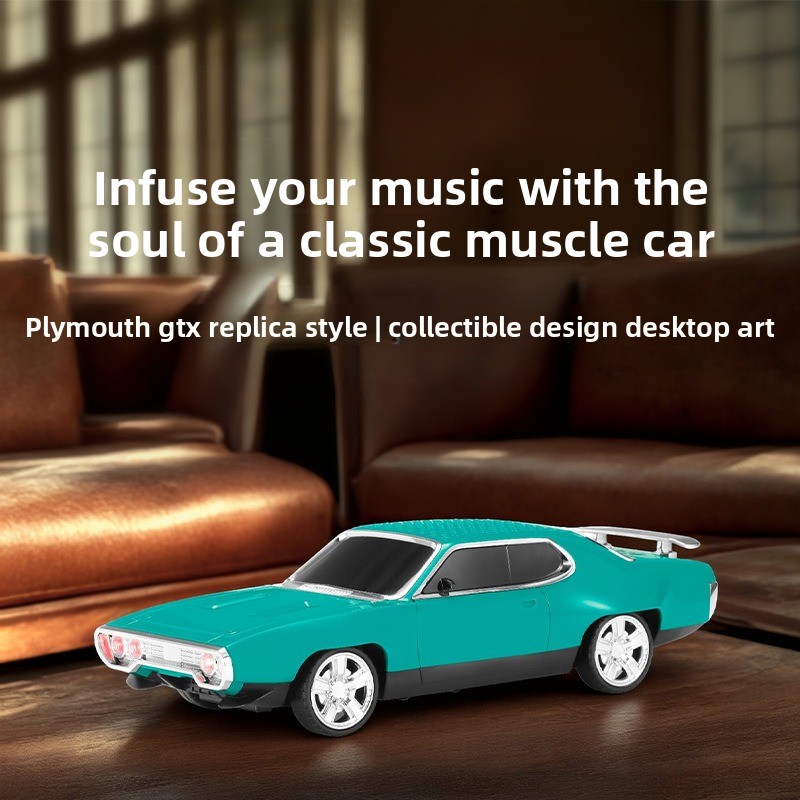 Audio Music Spotify - Altavoz Bluetooth con Forma de Coche