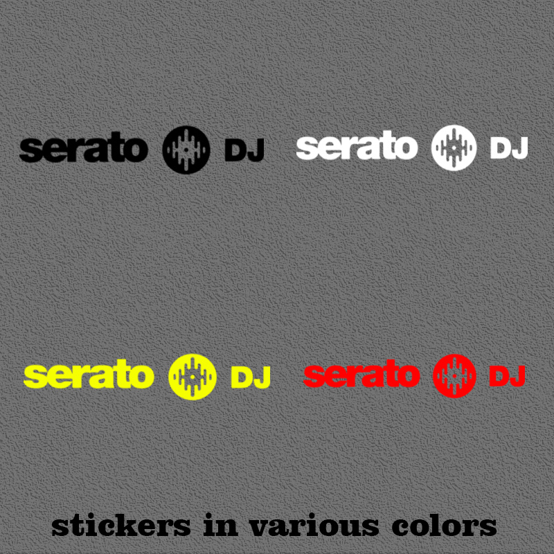 Audio Music Dj - 1 pegatina de vinilo impermeable con
