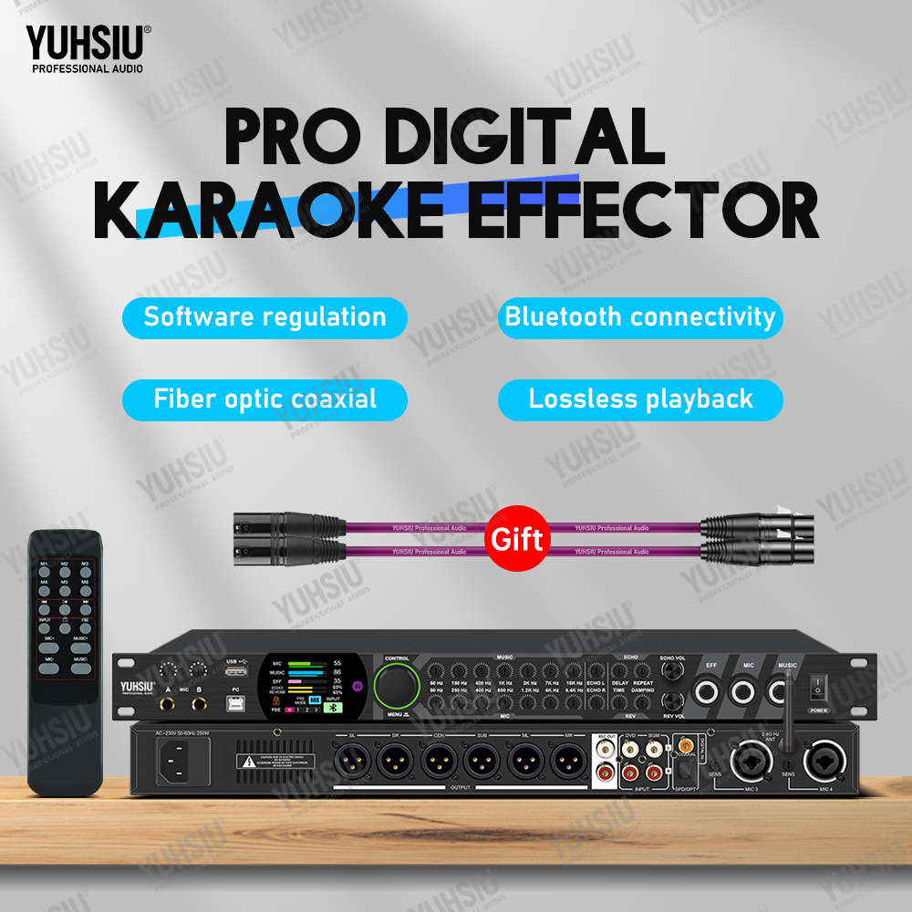 Audio Music Dj - Procesador de Efectos Digitales para Karaoke