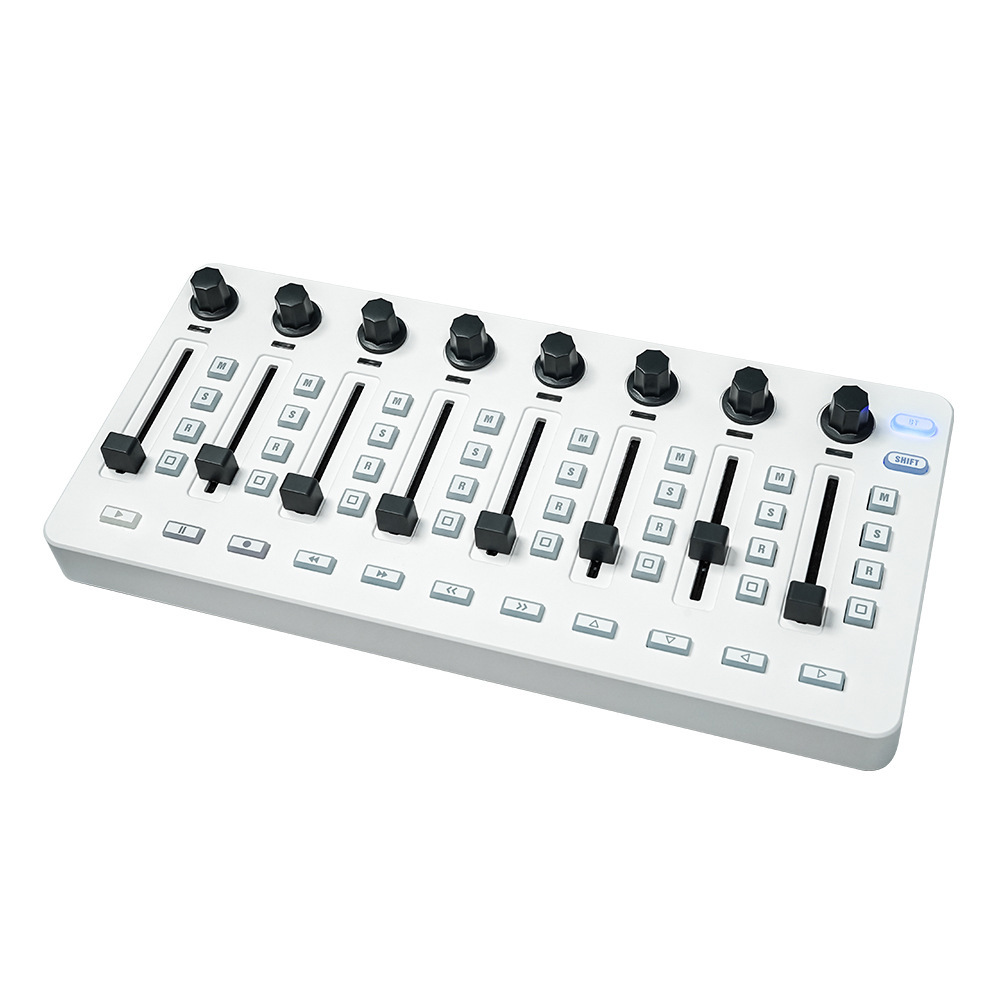Audio Music Dj - Controlador MIDI, Mezclador, 8 Codificadores, Control