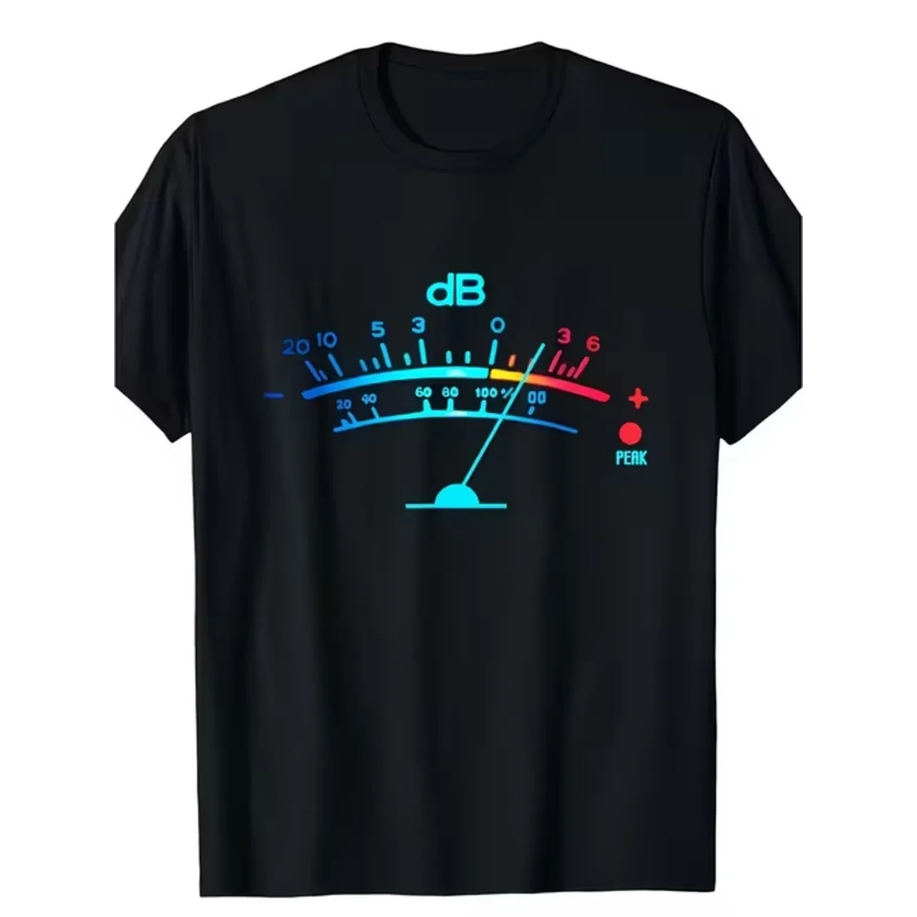 Audio Music Dj - Camiseta vintage para hombre con gráfico
