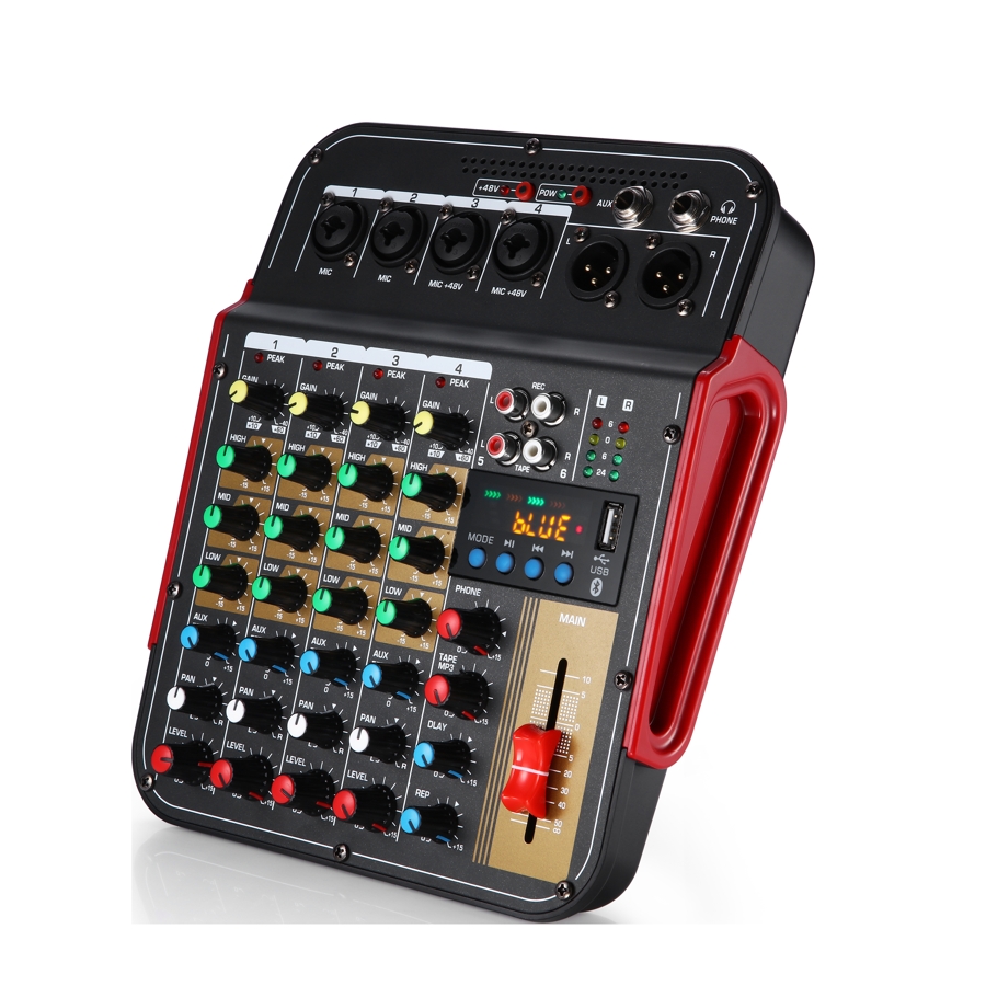 Mezclador de Audio con Bluetoo - Audio Music Dj reseña y precio