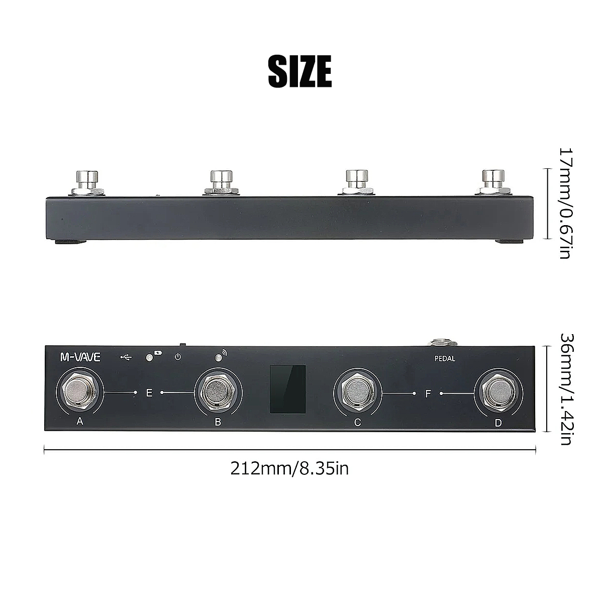 Controlador MIDI Bluetooth M-V - Midi Controller Pad reseña y precio