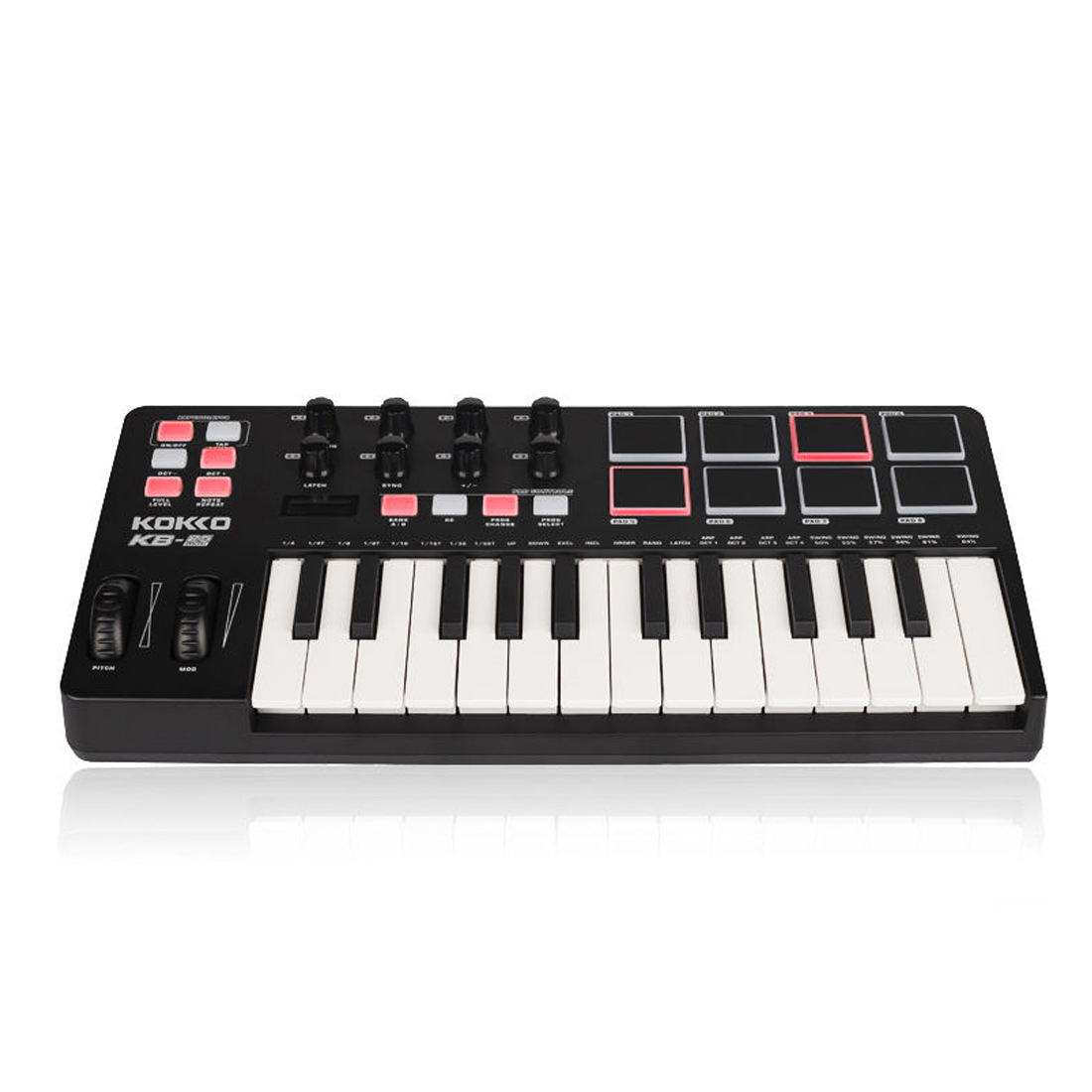 Teclado Controlador MIDI de 25 - Midi Controller Pad reseña y precio