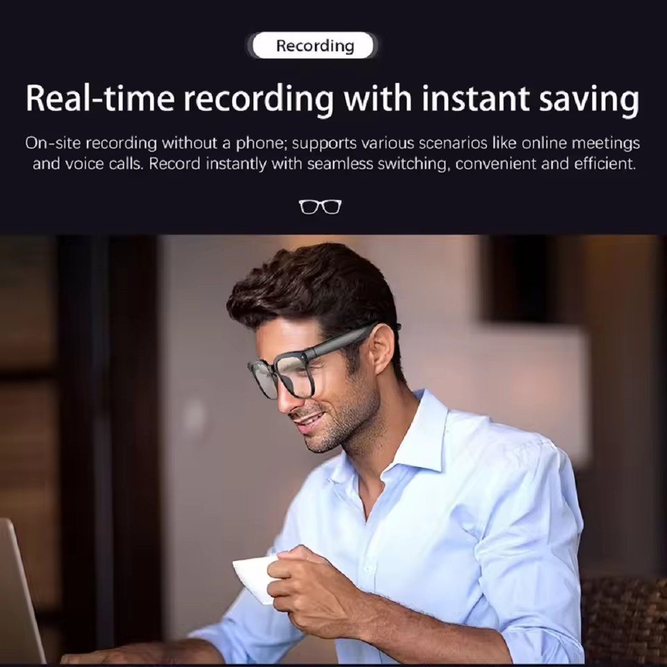 Gafas inteligentes M02S con IA - Audio Music Image reseña y precio