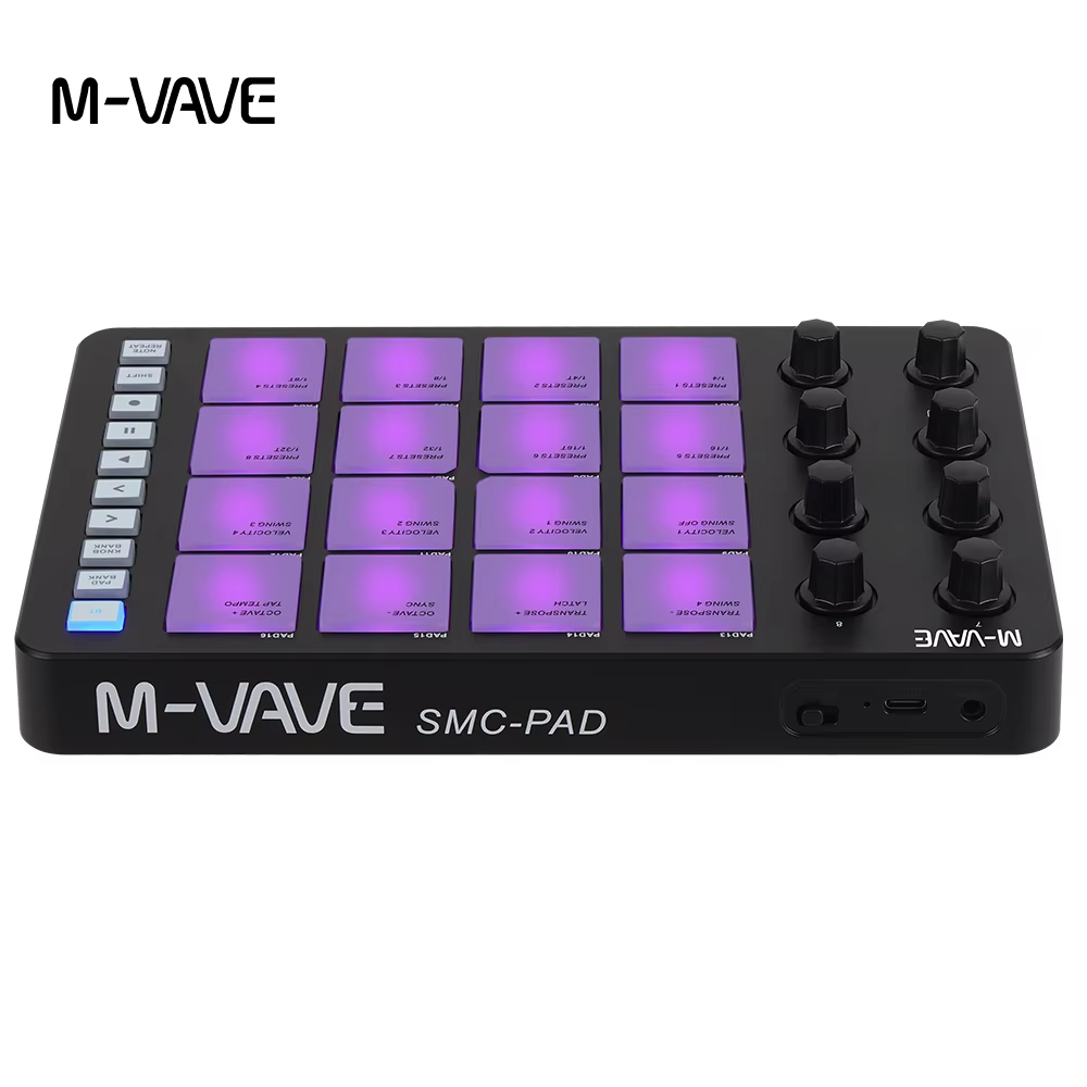 Controlador MIDI M-VAVE SMC-PA - Midi Controller Pad reseña y precio