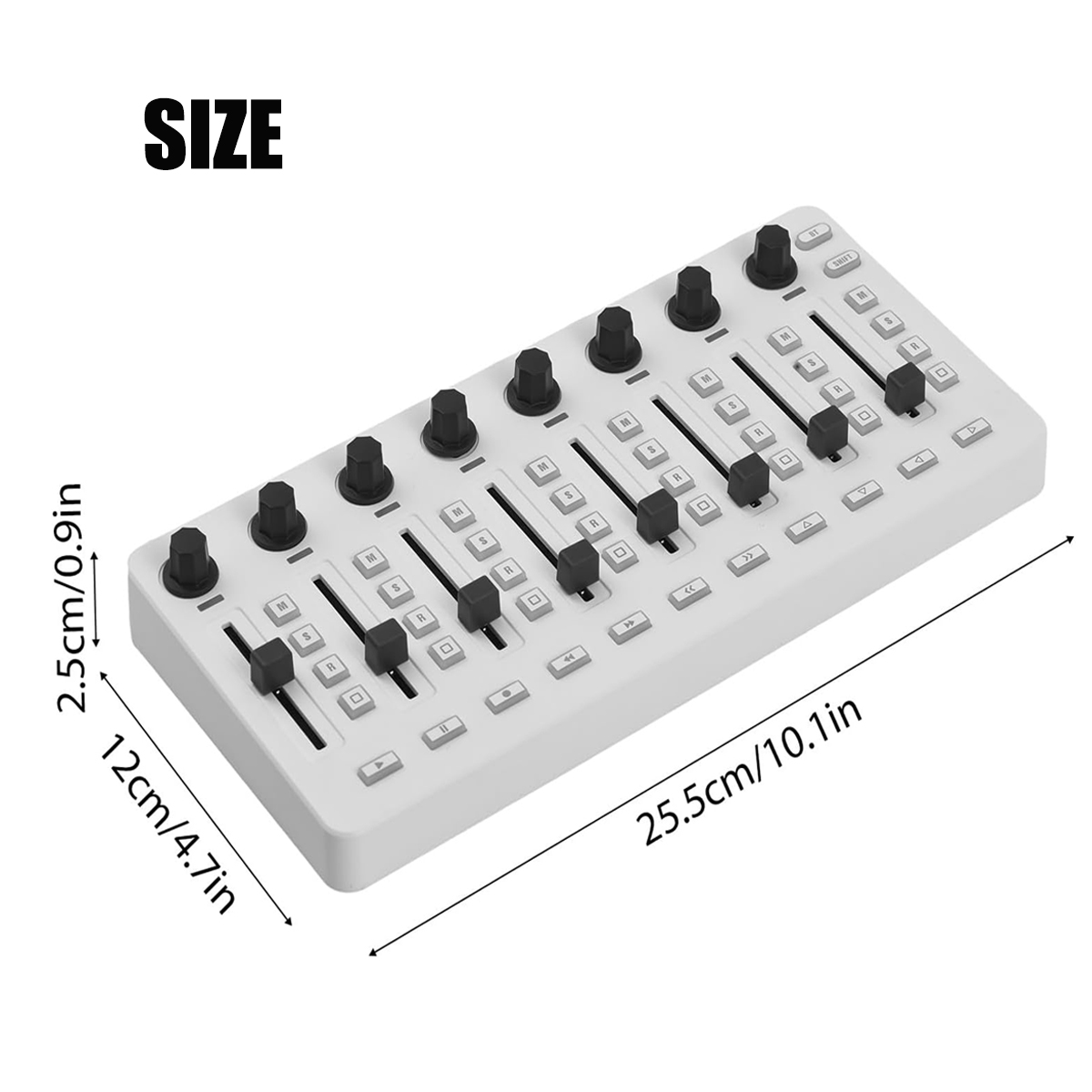 Controlador MIDI inalámbrico M - Midi Controller Pad reseña y precio