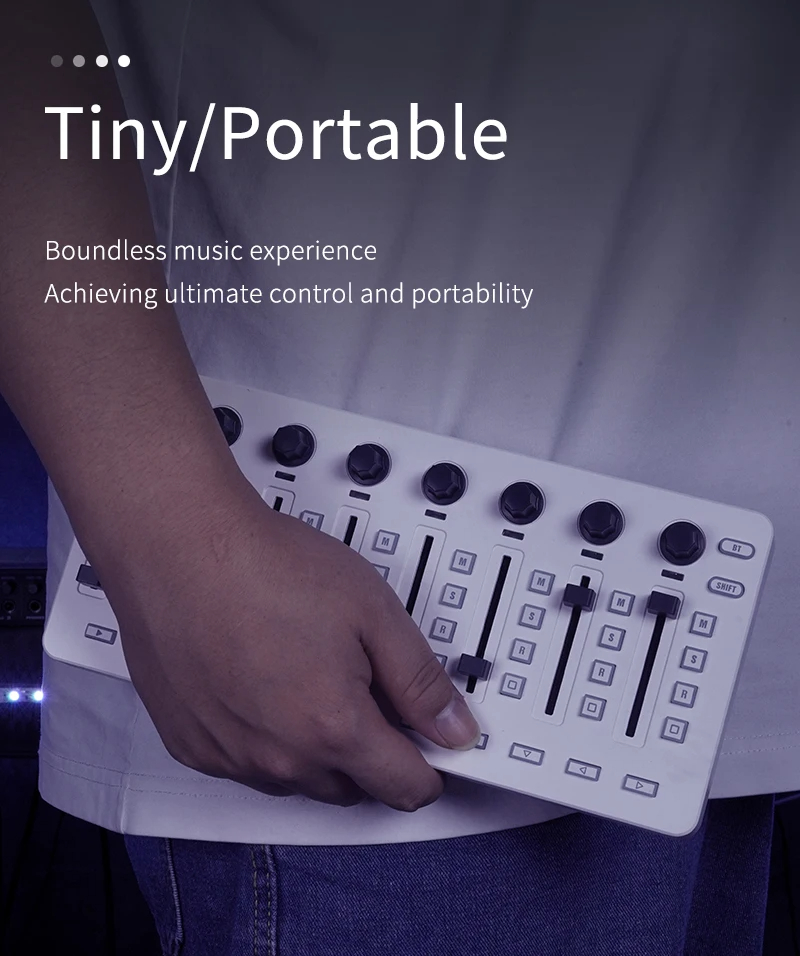 Controlador MIDI inalámbrico M - Midi Controller Pad reseña y precio