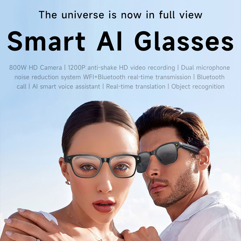 Gafas Inteligentes con IA, Cám - Audio Music Image reseña y precio